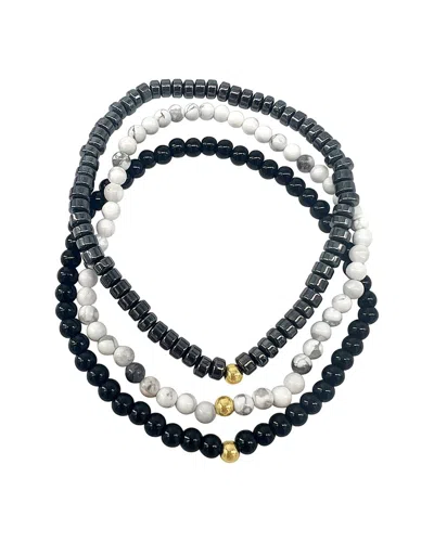 Adornia Stretch Bracelet In Black