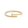 Adornia Tarnish Resistant 18k Gold Plated Beaded Nail Cuff In Gold