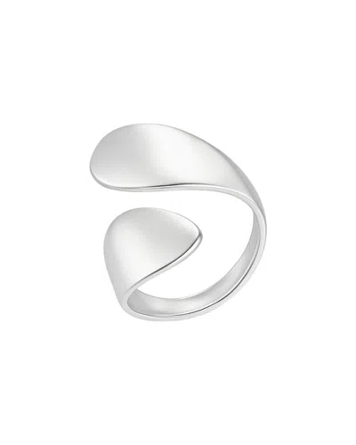 Adornia Tarnish Resistant 18k Plated Open Columns Ring In Metallic