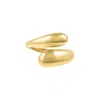 Adornia Wrap Ring In Gold