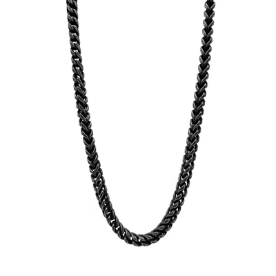 Adornia Tarnish Resistant Silver Plated Franco Chain Necklace