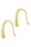 Adornia Teardrop Earrings In Gold
