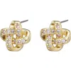 Adornia Twisted Knot Stud Earrings