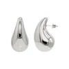 Adornia Sculptural Drop Earrings In Silver