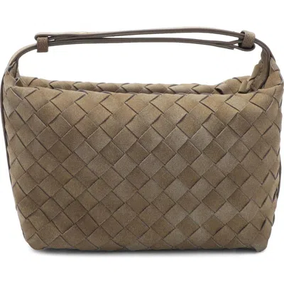 Adornia Woven Crescent Bag In Tan