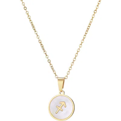 Adornia Zodiac Pendant Necklace