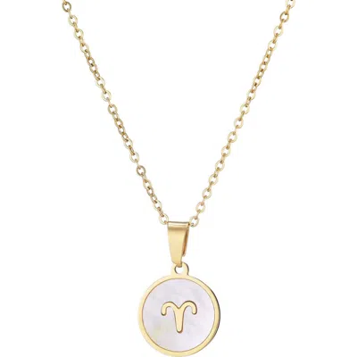 Adornia Zodiac Pendant Necklace