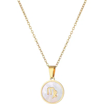 Adornia Zodiac Pendant Necklace