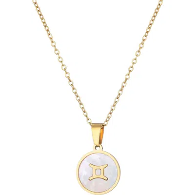 Adornia Zodiac Pendant Necklace