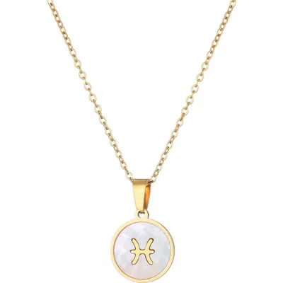 Adornia Zodiac Pendant Necklace