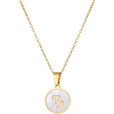 Adornia Zodiac Pendant Necklace