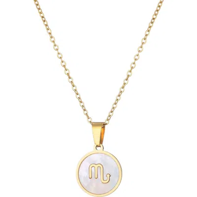 Adornia Zodiac Pendant Necklace