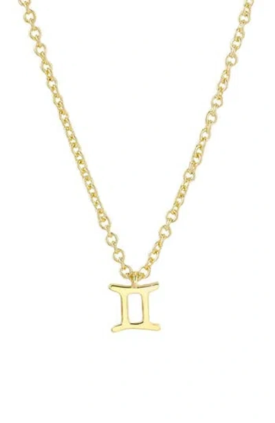 Adornia Zodiac Sign Pendant Necklace