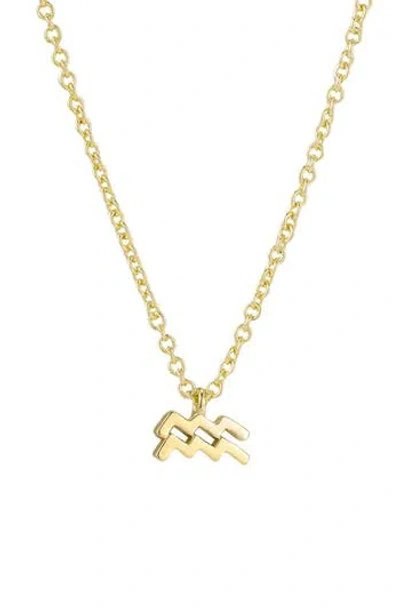 Adornia Zodiac Sign Pendant Necklace