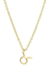Adornia Zodiac Sign Pendant Necklace