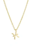 Adornia Zodiac Sign Pendant Necklace