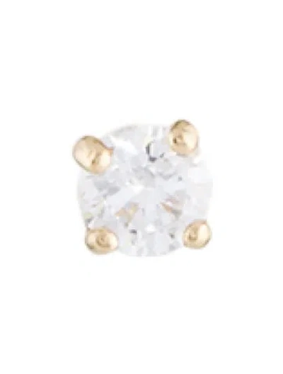 Pre-owned Adornmonde 14k Diamond Stud Earrings In Multi