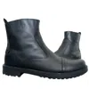 Adrenaline Fashion Men's Black Men's Luxury Leather Boots – Handmade Designer Ankle Boots In Black