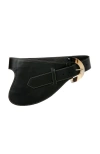 Adriana Castro La Jefa Leather Belt In Black