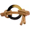 Adriana Castro Le Knot Leather Belt In Tan