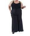 Adriana Contreras Ultimate Wide Leg Pant - Plus Size In Black