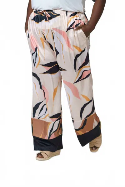 Adriana Contreras Wide-leg Print Pants In Jungle In Multi