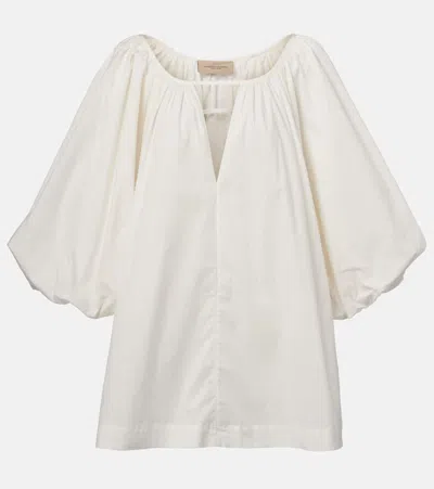 Adriana Degreas Cotton-blend Minidress In White