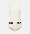 Adriana Degreas Cotton-blend Terry Swimsuit