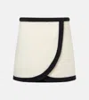 Adriana Degreas Cotton-blend Wrap Skirt