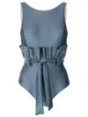 Adriana Degreas Couture Badeanzug In Blue