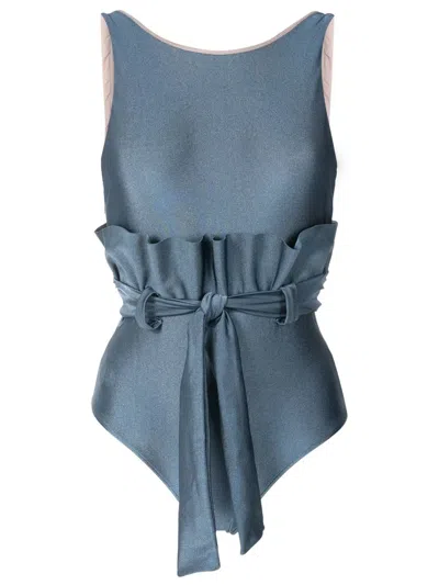 Adriana Degreas Couture Badeanzug In Blue