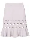 Adriana Degreas Rock Mit Cut-outs In Purple
