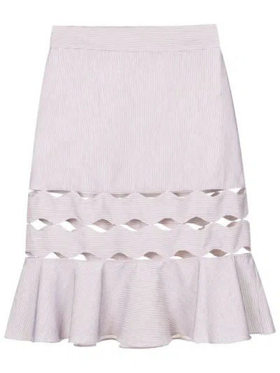 Adriana Degreas Rock Mit Cut-outs In Purple
