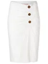 Adriana Degreas Detail-appliqué Mid-length Skirt In Neutrals