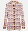 Adriana Degreas Giardino Printed Shirt In Multicoloured