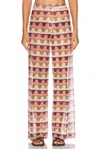 Adriana Degreas Giardino Straight Pant In Unique