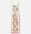 Adriana Degreas Inamorata Printed Maxi Dress In Multicoloured
