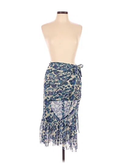 Pre-owned Adriana Degreas Kimono In Blue