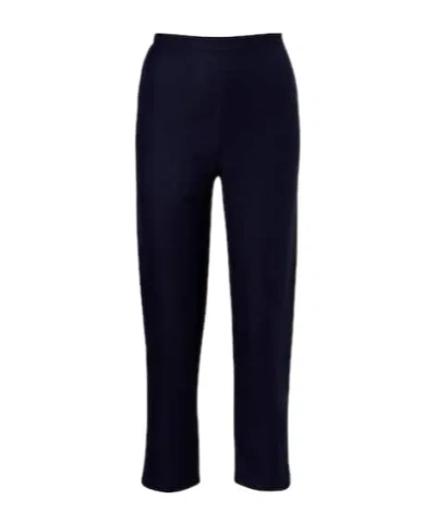 Adriana Degreas Linen-blend Capri Pants In Black