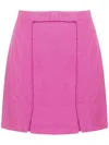 Adriana Degreas Lipstick Bow-detail Mini Skirt In Pink