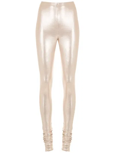Adriana Degreas Leggings Im Metallic-look