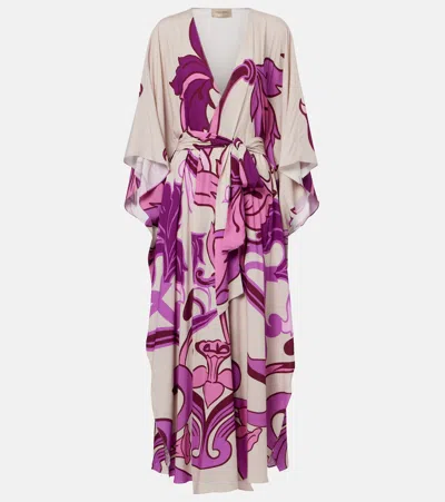 Adriana Degreas Printed Beach Cover-up In Multi
