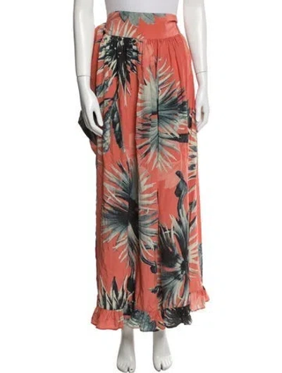 Pre-owned Adriana Degreas Printed Cover-up In Multi