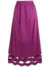 Adriana Degreas Rock Mit Wellenkanten In Purple