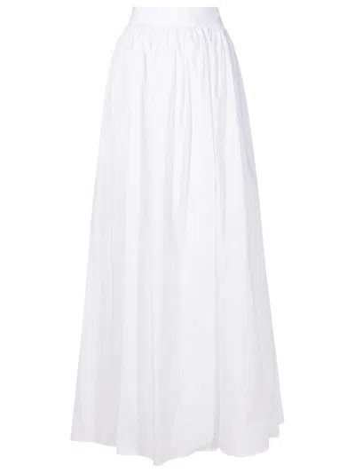 ADRIANA DEGREAS SIDE-SLIT MAXI SKIRT
