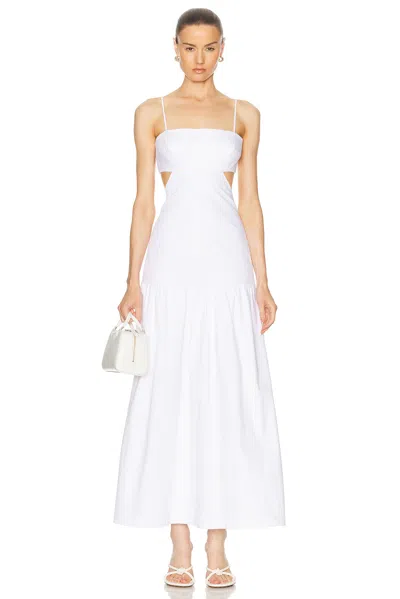 Adriana Degreas Cut-out Beach Dress In White