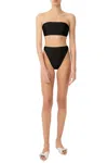 Adriana Degreas Asa Delta Bandeau-bikini In Black