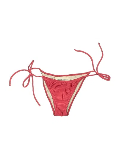 Pre-owned Adriana Degreas Swimsuit Bottoms In Red