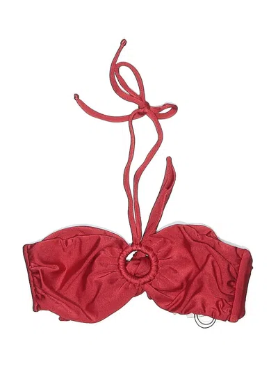 Adriana Degreas Swimsuit Top Red Swimwear