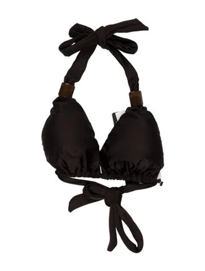 Pre-owned Adriana Degreas Top W/ Tags In Brown